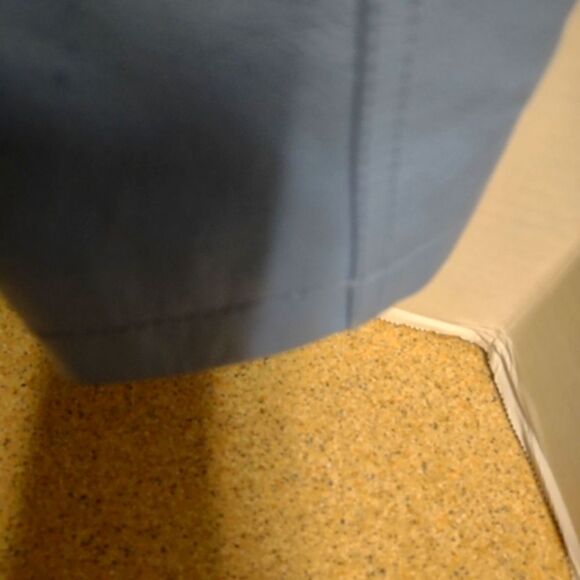 Pamela McCoy Blue Leather Jacket Size Medium Vintage - Picture 5 of 6